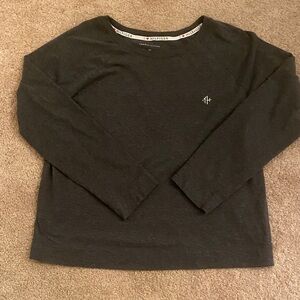 Tommy Hilfiger Charcoal Long Sleeve Top